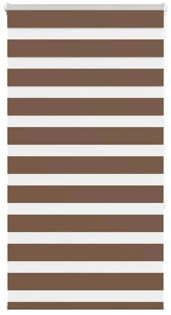 Ζέβρα τυφλή Καφέ Πλάτος υφάσματος 85,9 εκ. Πολυεστέρας