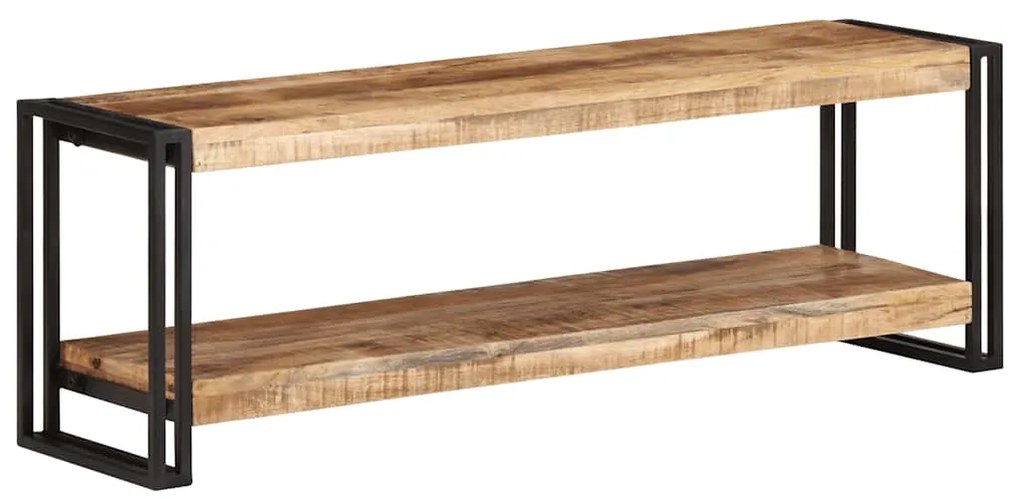 vidaXL Έπιπλο Τηλεόρασης 120 x 30 x 40 εκ. από Ακατέργαστο Ξύλο Μάνγκο
