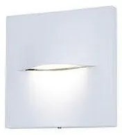 Απλίκα Τοίχου Τετράγωνη LED 3W 4000k Αλουμινίου IP65 ΦOS_ME-17-04687-1-Λευκό 17-04687-1