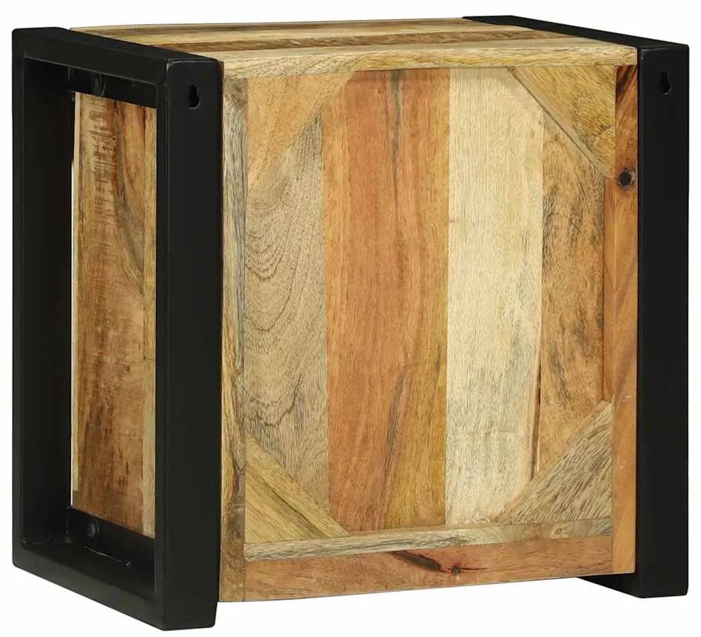 vidaXL Ντουλάπι Μπάνιου Καφέ 40 x 30 x 40 εκ. Μασίφ ξύλο μάνγκο