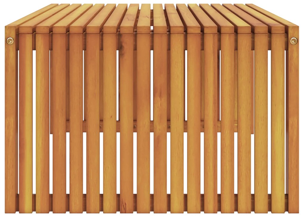 vidaXL Τραπέζι Καφέ Κήπου 110x55x35 εκ. Συμπαγές Ξύλο Ακακίας