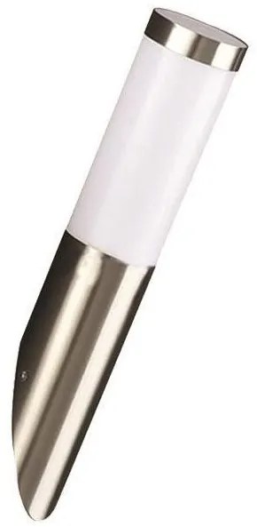 Απλίκα Τοίχου Inox E27 IP44 12W XIOS 154-56020 Eurolamp-154-56020-Inox 154-56020