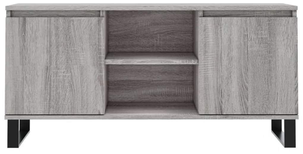 vidaXL Έπιπλο Τηλεόρασης Γκρι Sonoma 104 x 35 x 50 εκ. Επεξεργ. Ξύλο