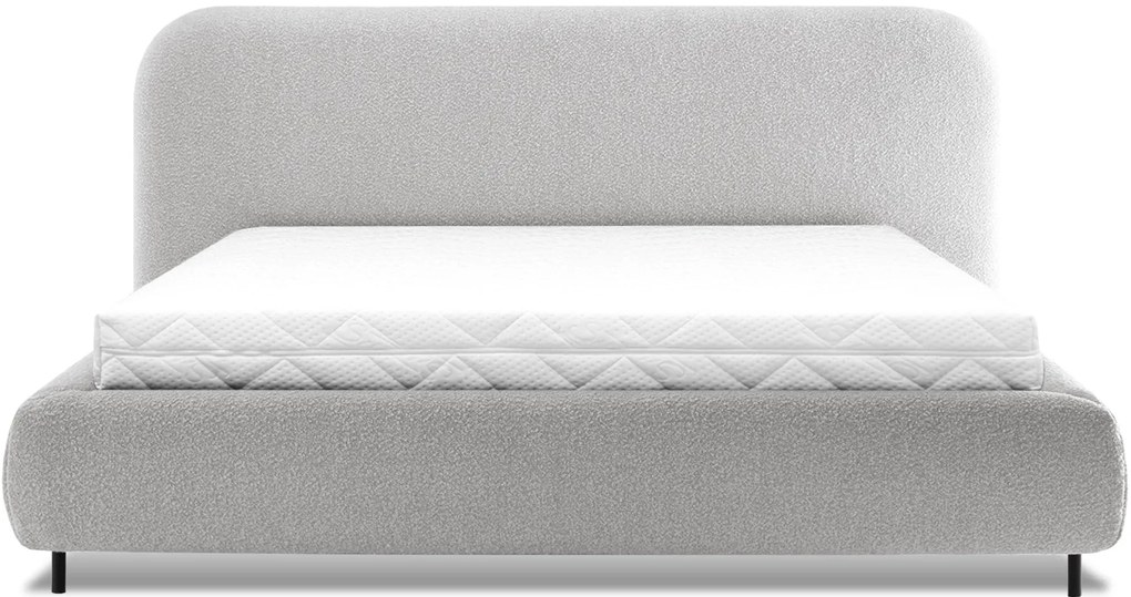 Επενδυμένο κρεβάτι Prius-160 x 200-Gkri Anoixto - 224.00Χ229.00Χ105.00cm