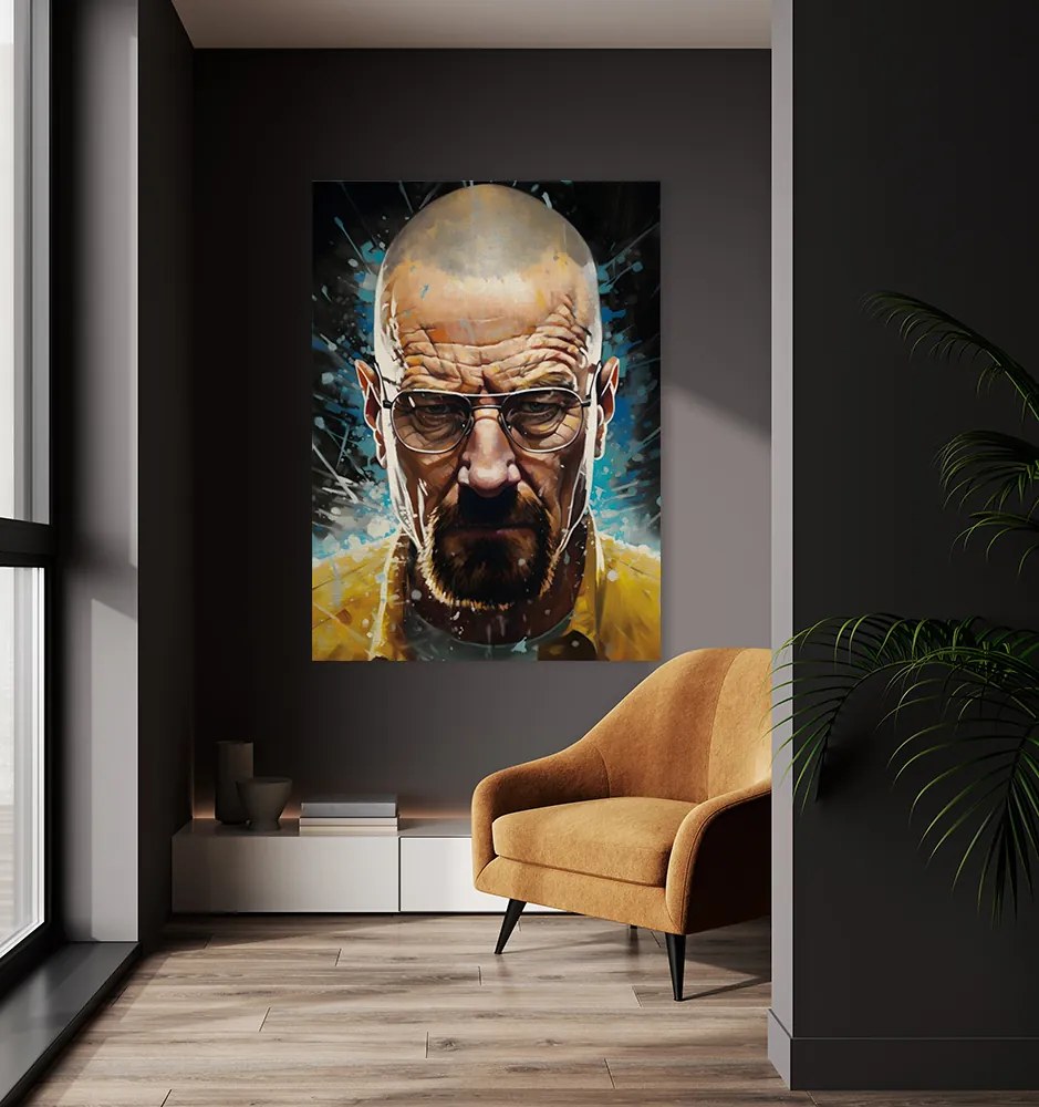 Πίνακας σε καμβά Breaking Bad Walter White KNV2429 45cm x 65cm