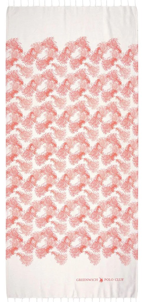 Παρεό (80x180) Greenwich Polo Club 3664 Pink/White