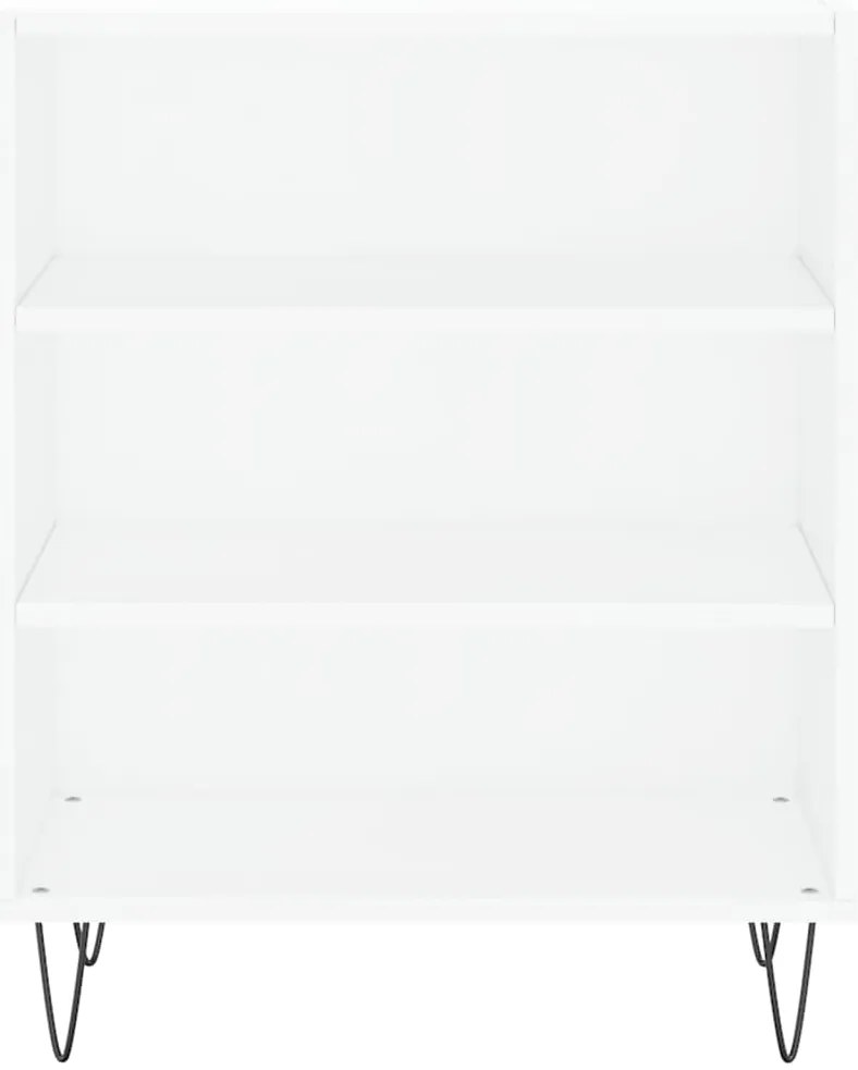 vidaXL Ραφιέρα Λευκή 57 x 35 x 70 εκ. από Επεξεργασμένο Ξύλο