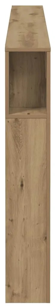 vidaXL Κεφαλάρι Με Αποθηκευτικό Χώρο 200x18,5x102,5 εκ. Επεξ. Ξύλο