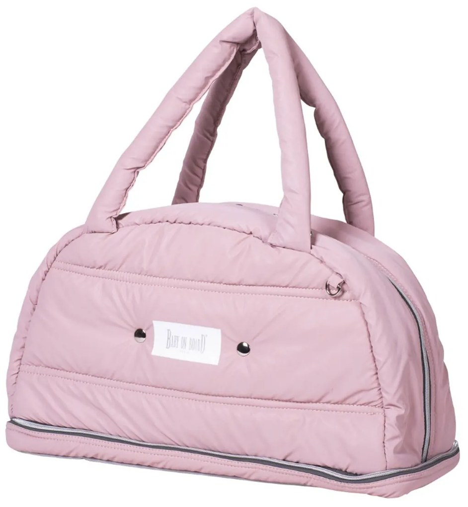 Τσάντα Αλλαξιέρα (45x16x28) Baby On Board Doudoune Rose