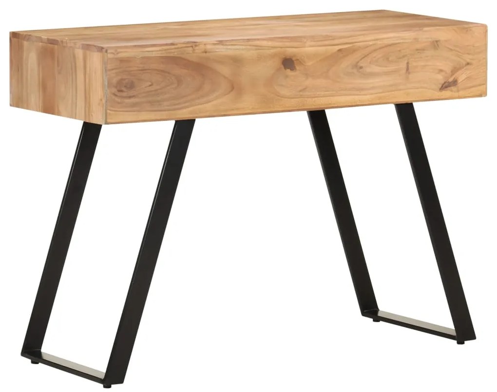 vidaXL Γραφείο Live Edge 107x45x79 εκ. από Μασίφ Ξύλο Ακακίας
