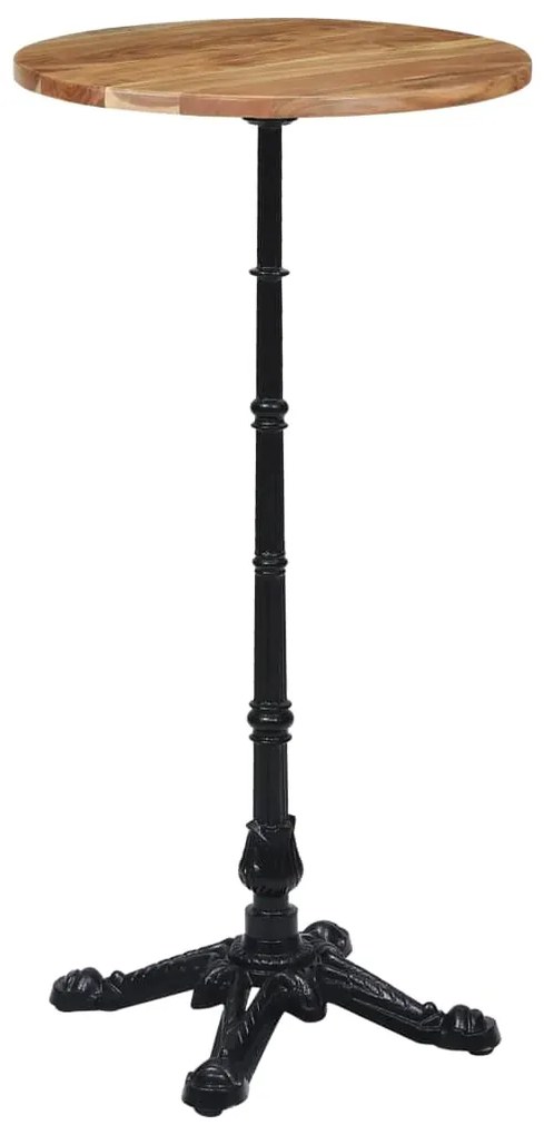 vidaXL Πόδι Τραπεζιού Bistro Μαύρο 52x52x108 εκ. από Χυτοσίδηρο