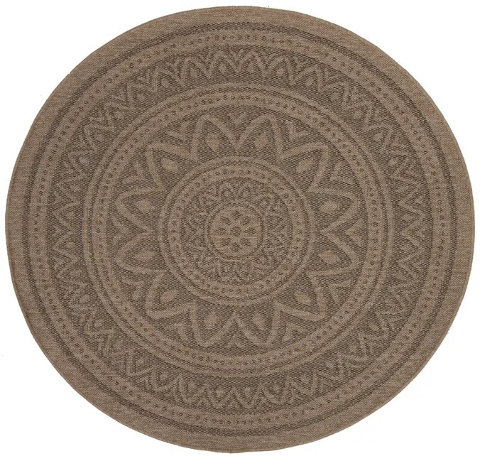 Ψάθα Avanos 8871 BLACK Royal Carpet - 200 x 200 cm