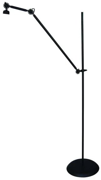 Επιδαπέδιο Φωτιστικό 1xE27 Ρυθμιζόμενο HLF 12M Focus Homelighting-77-3270-Μαύρο 77-3270