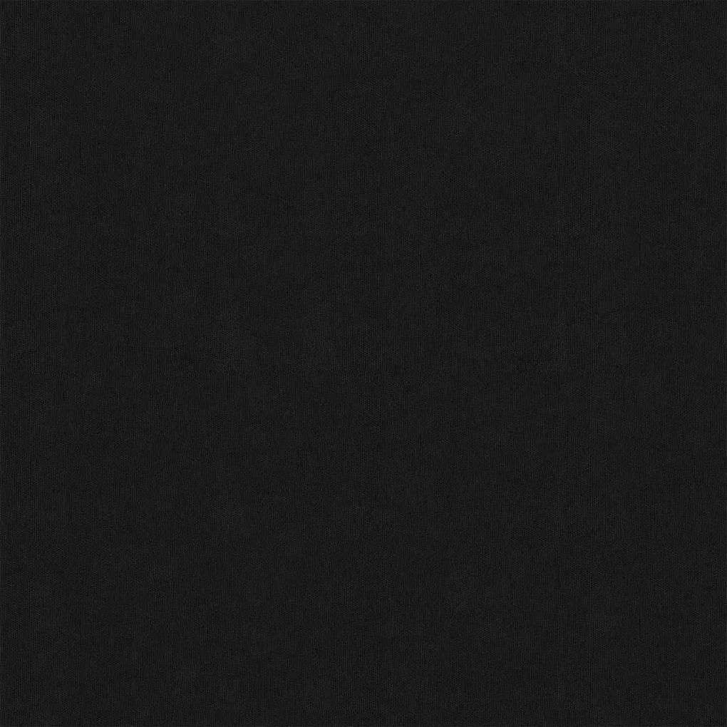Διαχωριστικό Βεράντας Μαύρο 90 x 500 εκ. Ύφασμα Oxford - Μαύρο