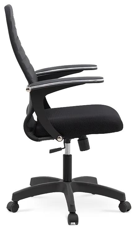 Καρέκλα γραφείου Melani Megapap με διπλό ύφασμα Mesh σε χρώμα γκρι - μαύρο 66,5x70x102/112εκ. - Ύφασμα - GP008-0016