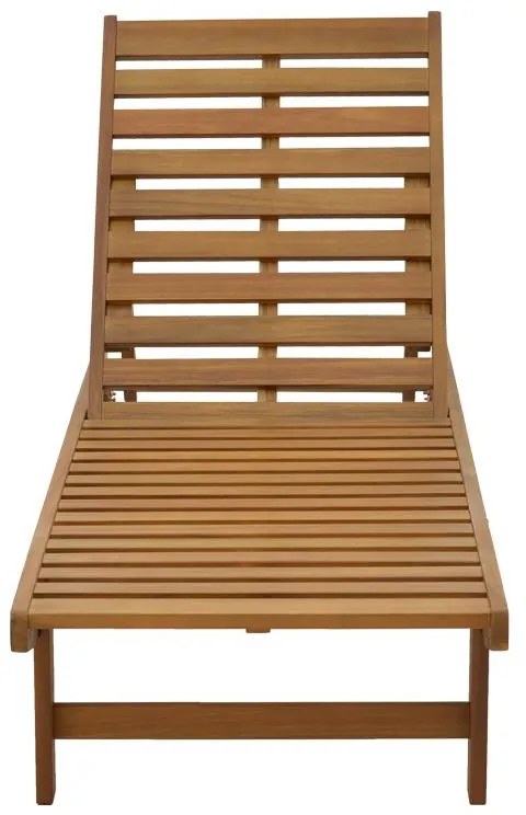 Ξαπλώστρα Weylar ξύλο ακακίας φυσικό 60x193x30εκ 60x193x30 εκ.