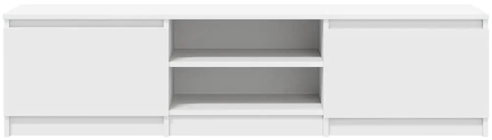 vidaXL Έπιπλο Τηλεόρασης Λευκό 140 x 40 x 35,5 εκ. από Επεξ. Ξύλο