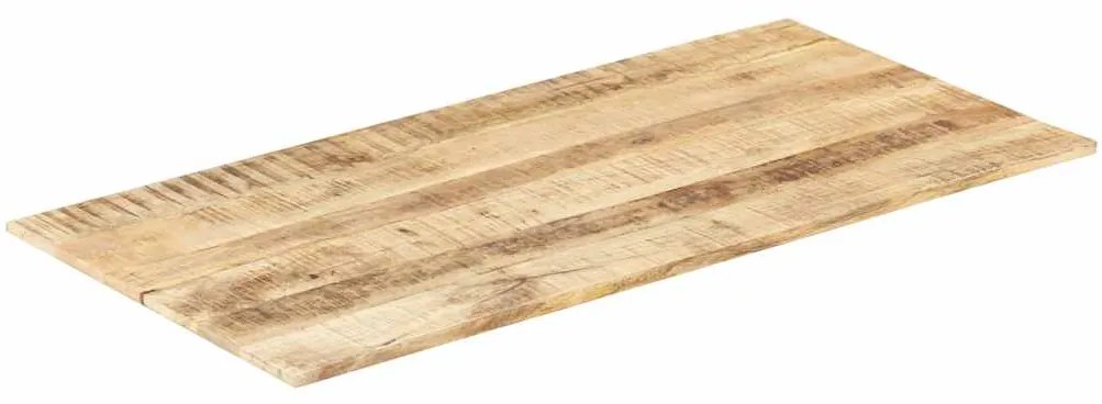 vidaXL Επιφάνεια Τραπεζιού 15-16 χιλ. 100x60 εκ. από Μασίφ Ξύλο Μάνγκο