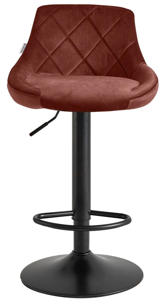 Σκαμπό μπαρ Velluto-Sapio milo (2) τεμάχια