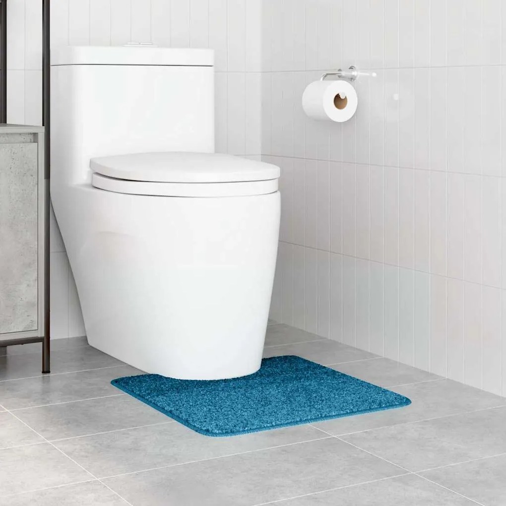vidaXL Πατάκι μπάνιου Μπλε 50 x 50 cm Πολυπροπυλένιο