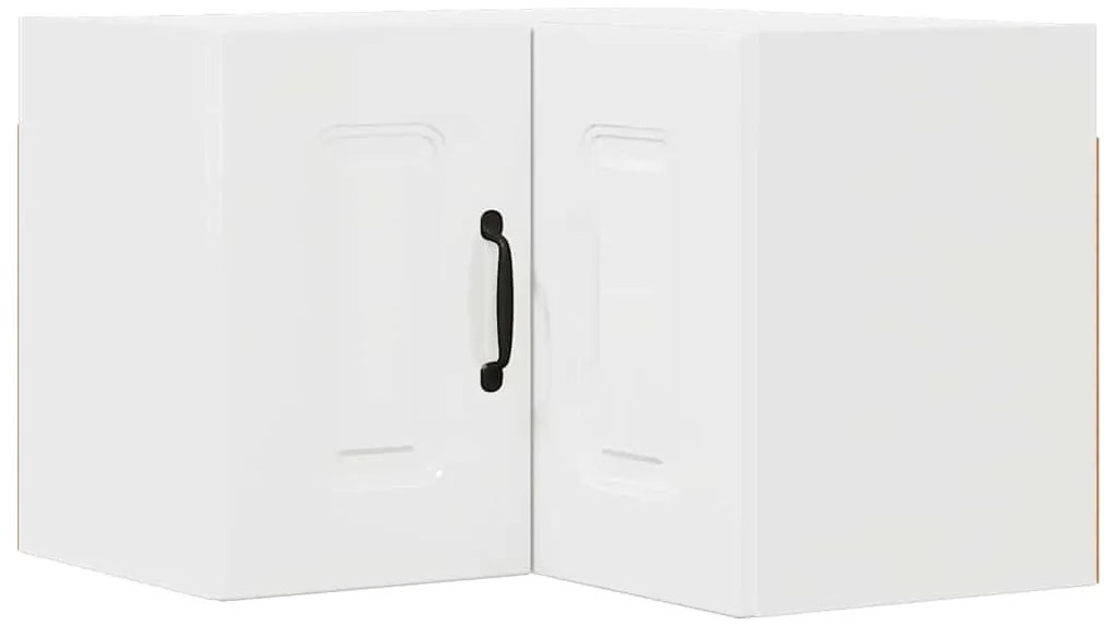 vidaXL Ντουλάπα Κουζίνας Υψηλής γυαλάδας λευκό 57 x 57 x 40 εκ.