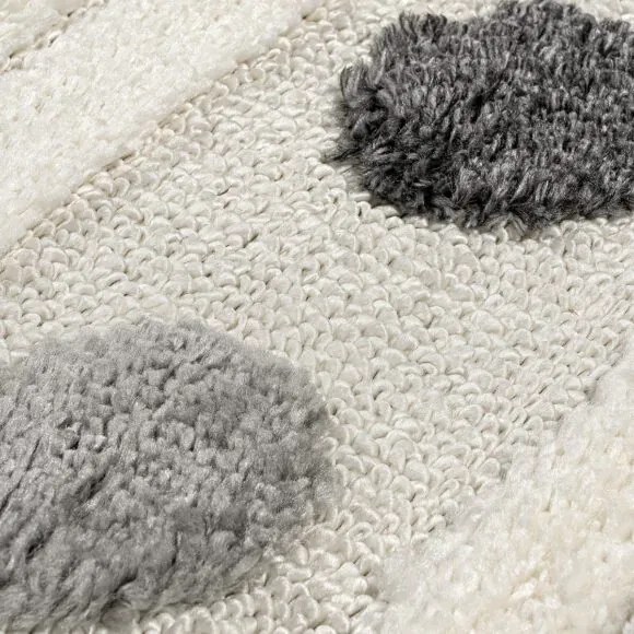 Beauty Home Ροτόντα Loop Art 9559 160x160 Grey White Γκρι Λευκό