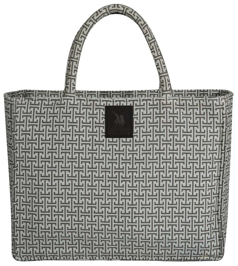 Τσάντα Θαλάσσης Polycotton 46x36εκ. Essential 4086 Γκρι Greenwich Polo Club
