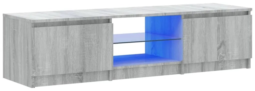 ΈΠΙΠΛΟ ΤΗΛΕΟΡΑΣΗΣ ΜΕ LED ΓΚΡΙ SONOMA 140 X 40 X 35,5 ΕΚ. 815712