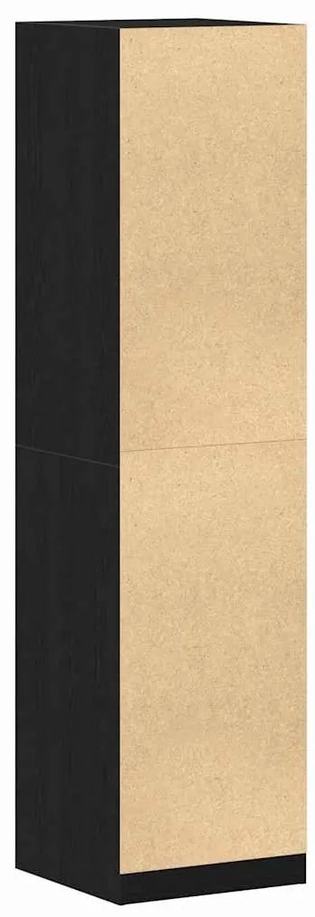 vidaXL Ντουλάπι Μαύρη δρυς 50 x 50 x 200 cm Επεξεργασμένο ξύλο
