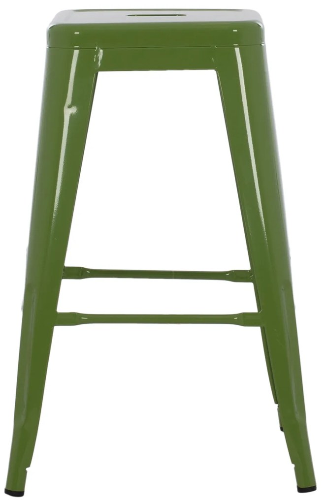 ΣΚΑΜΠΟ ΜΕΣΑΙΟΥ ΥΨΟΥΣ ΜΕΤΑΛΛΙΚΟ MELITA-PRO HM8573.53 ΣΕ LIGHT OLIVE GREEN 43x43x67Υεκ. (1 Τεμμάχια)