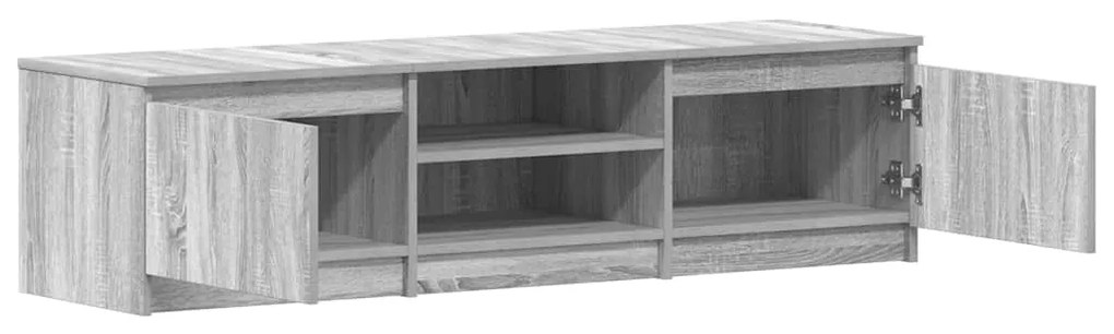 vidaXL Έπιπλο Τηλεόρασης Γκρι Sonoma 140x40x35,5 εκ. από Επεξεργ. Ξύλο