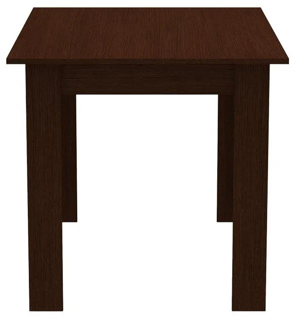 Τραπέζι Manka μελαμίνη σε wenge απόχρωση 110x80x77εκ 110x80x77 εκ.