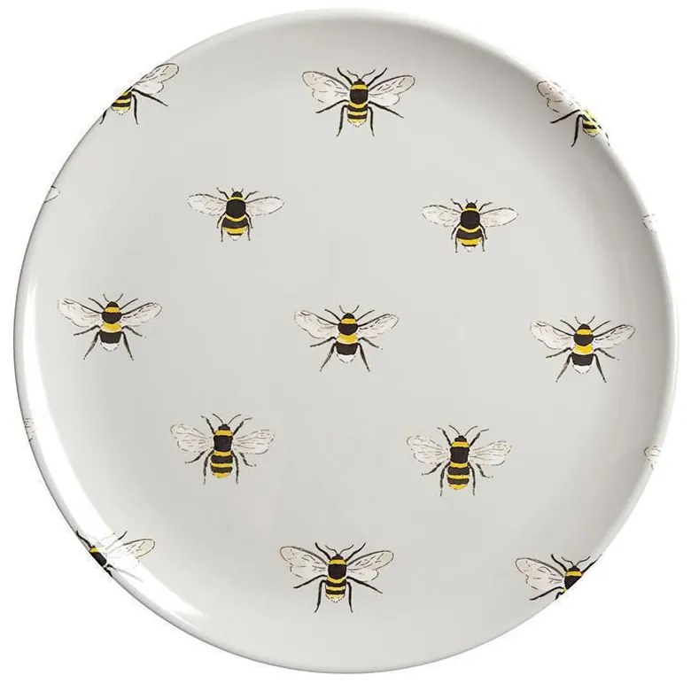 ΠΙΑΤΟ ΜΕΛΑΜΙΝΗΣ Δ20.3cm SOPHIE ALLPORT - BEES