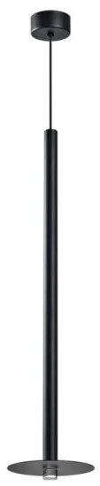 Κρεμαστό Φωτιστικό Οροφής LED 6W 3000K Μαύρο Charisma 4290800 Viokef 4290800 Μαύρο