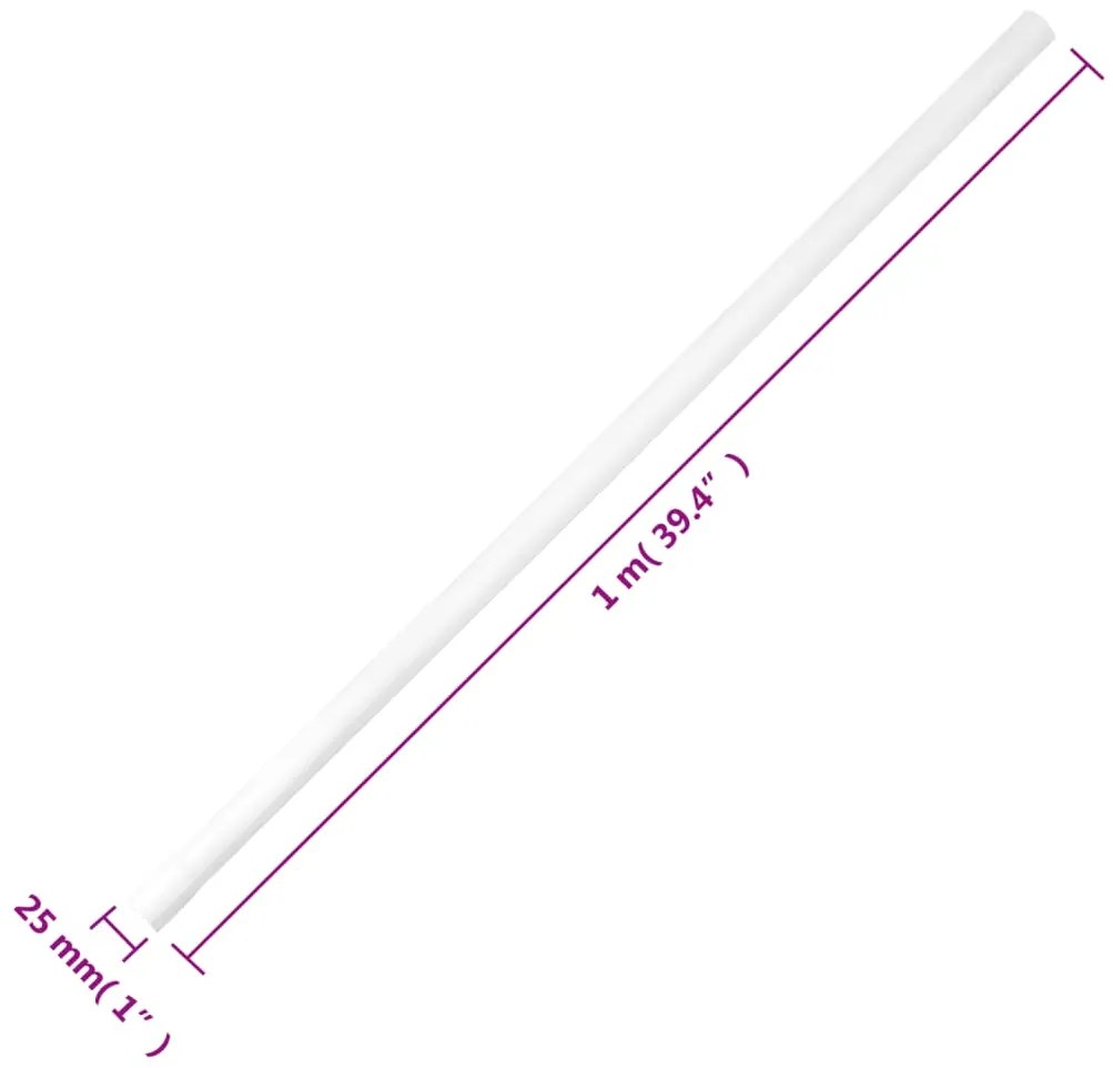 vidaXL Κανάλι Καλωδίων Ø25 χιλ. 30 μ. από PVC