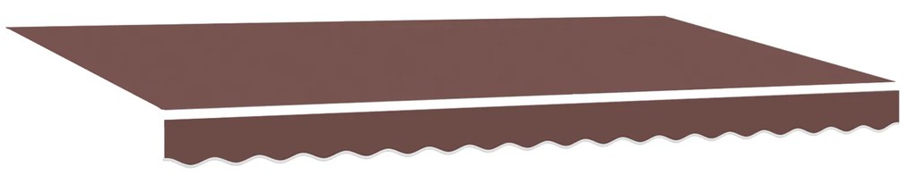 vidaXL Σκηνίτσα Αναδιπλούμενη Καφέ 400x200 cm