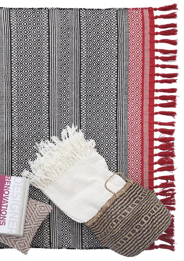 Χαλί Urban Cotton Kilim Estelle Bossa Nova Royal Carpet - 70 x 140 cm - 15URBESB.070140