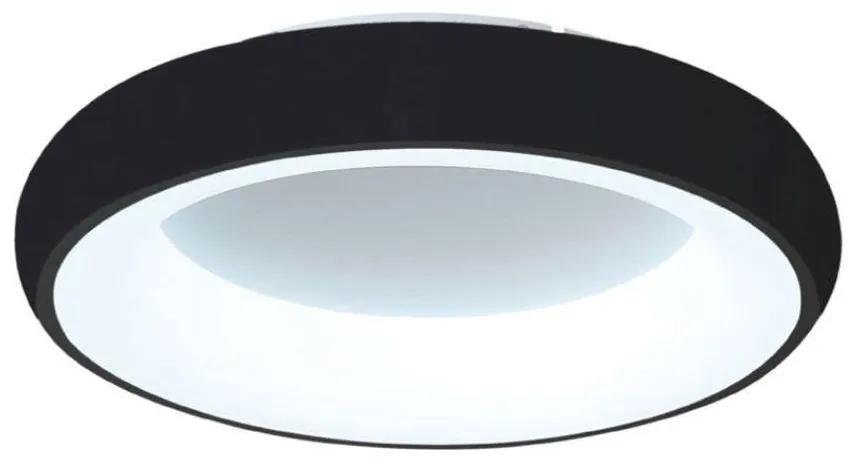 Φωτιστικό Οροφής 42020-B-Black 40x8cm Dim Led 4050Lm 54W 3000K/4000K/6000K Black-White Inlight