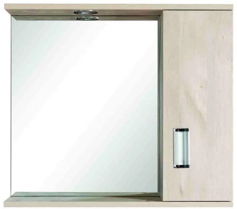 GL FINO - ΕΡΜΑΡΙΟ PVC 62*55*13.5 ΜΕ ΕΝΑ ΦΩΣ BEIGE  Ε 36-0007