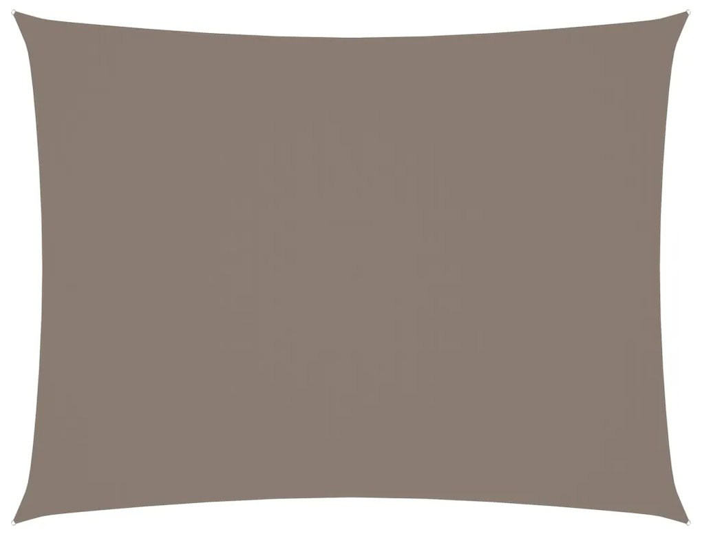 Πανί Σκίασης Ορθογώνιο Taupe 2 x 3 μ. από Ύφασμα Oxford