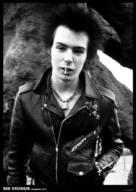 Αφίσα Sid Vicious - Hamburg 1977