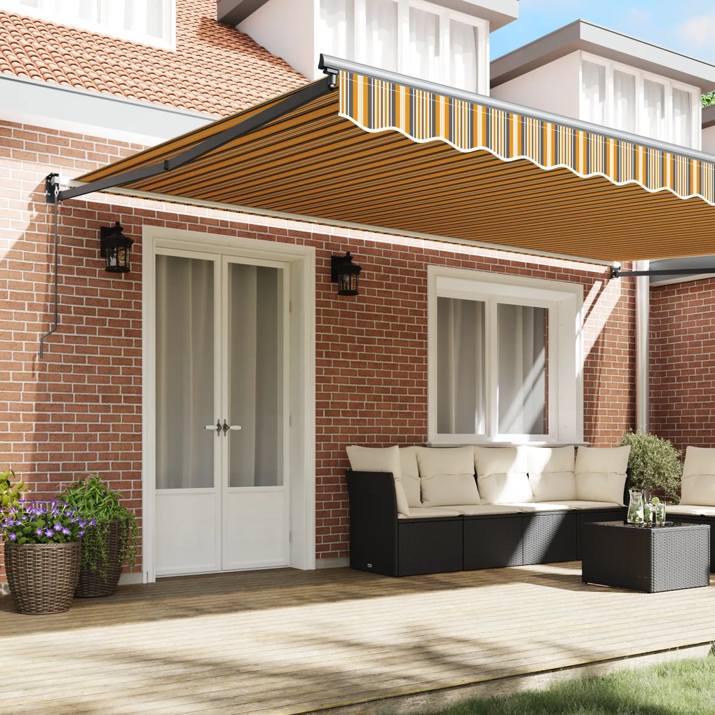 vidaXL Σκηνίτσα Αναδιπλούμενη Πολύχρωμο 500x300 εκ. Ύφασμα