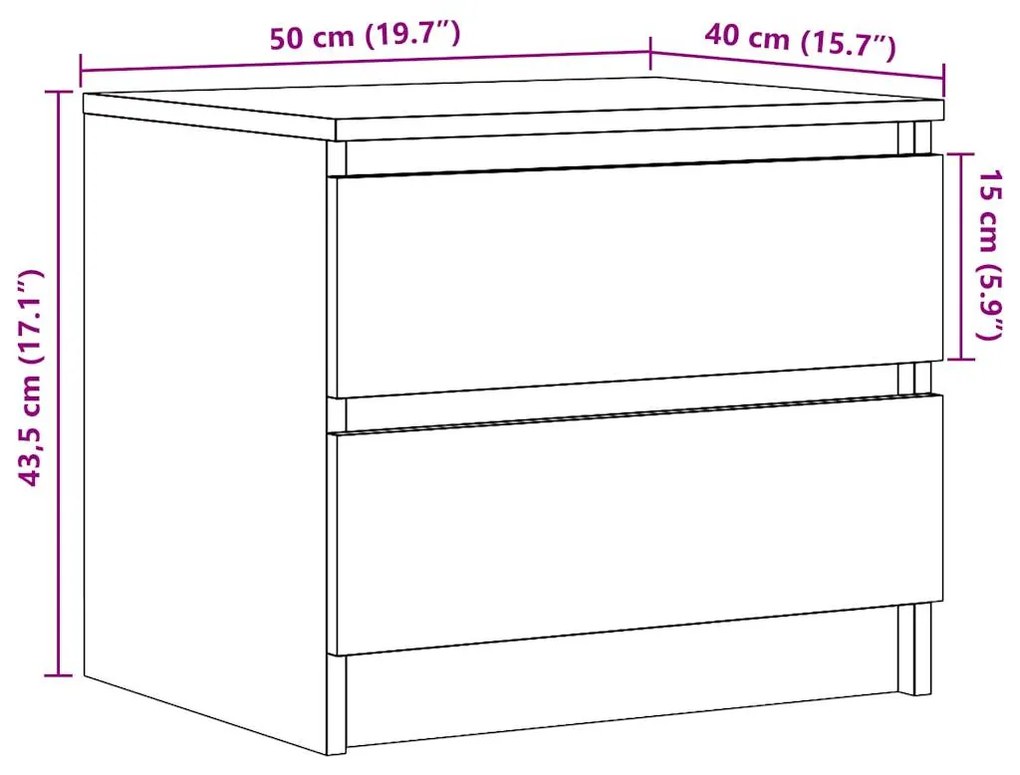 ΚΟΜΟΔΙΝΟ ΑΡΤΙΣΙΑΝΗ ΔΡΥΣ 50X40X43.5 ΕΚ. ΑΠΟ ΕΠΕΞΕΡΓΑΣΜΕΝΟ ΞΥΛΟ 856520