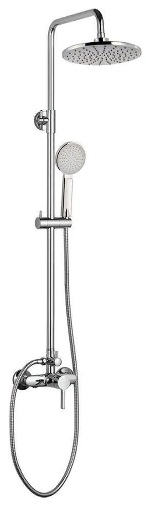 Μπαταρία Σταθερού Ντους Artemis CF031M-C Chrome Karag Ανοξείδωτο Ατσάλι