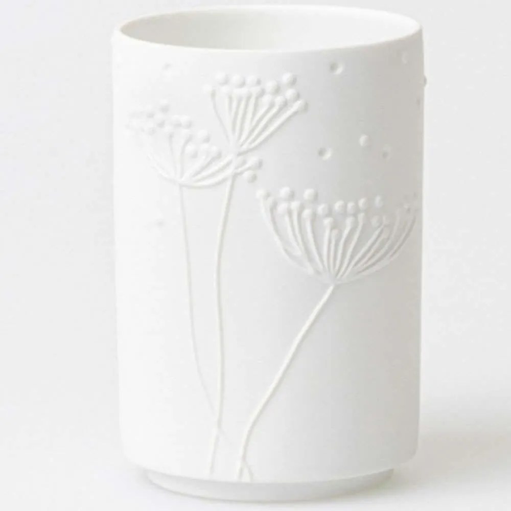 Βάζo Garden RD0017391 Φ6,5x10cm White Raeder Porcelain