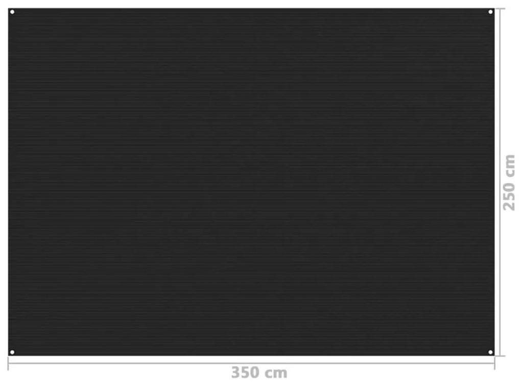 Χαλί Σκηνής Μαύρο 250 x 350 εκ.