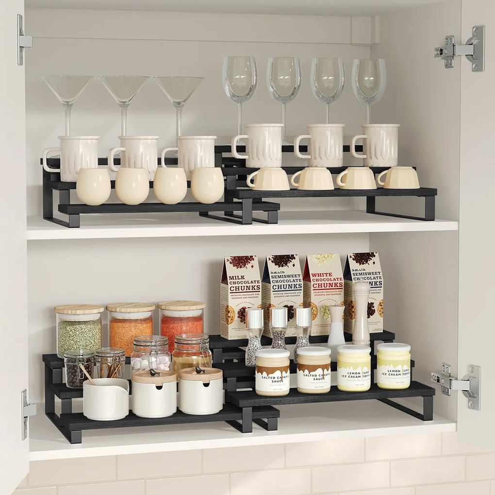 Ράφια Οργάνωσης (Σετ 2τμχ) Songmics KCS116B01