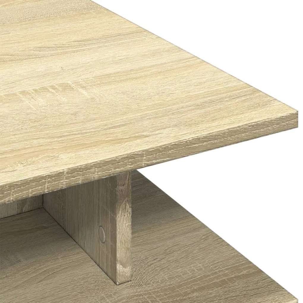 vidaXL Τραπεζάκι Σαλονιού Sonoma Δρυς 102x55x35 εκ. Επεξεργασμένο Ξύλο