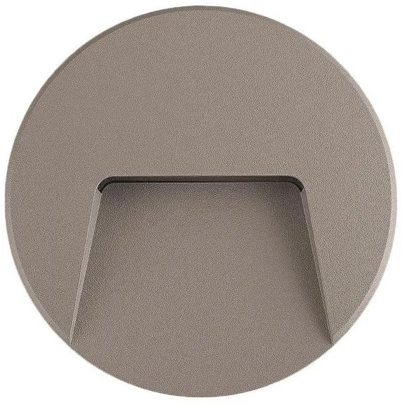 Απλίκα LED Εξωτερικού Χώρου Eurolamp 145-52015 Grey