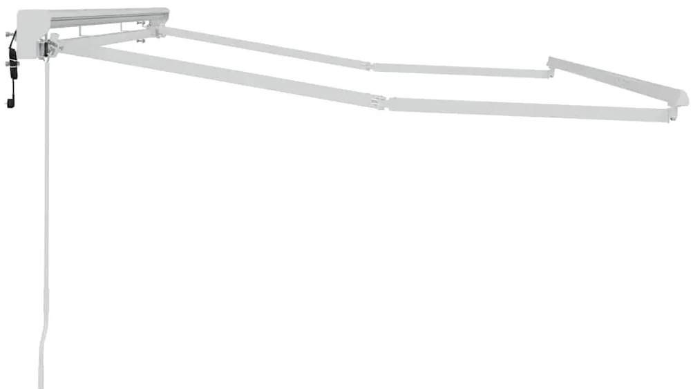 vidaXL Σκελετός Τέντας Λευκό 3.5 x 2 m